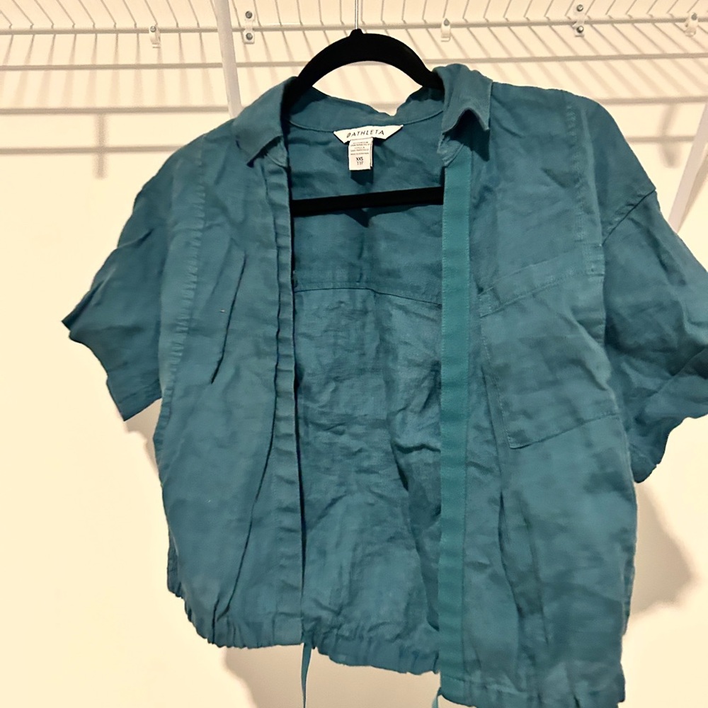 Athleta Playa Teal Top